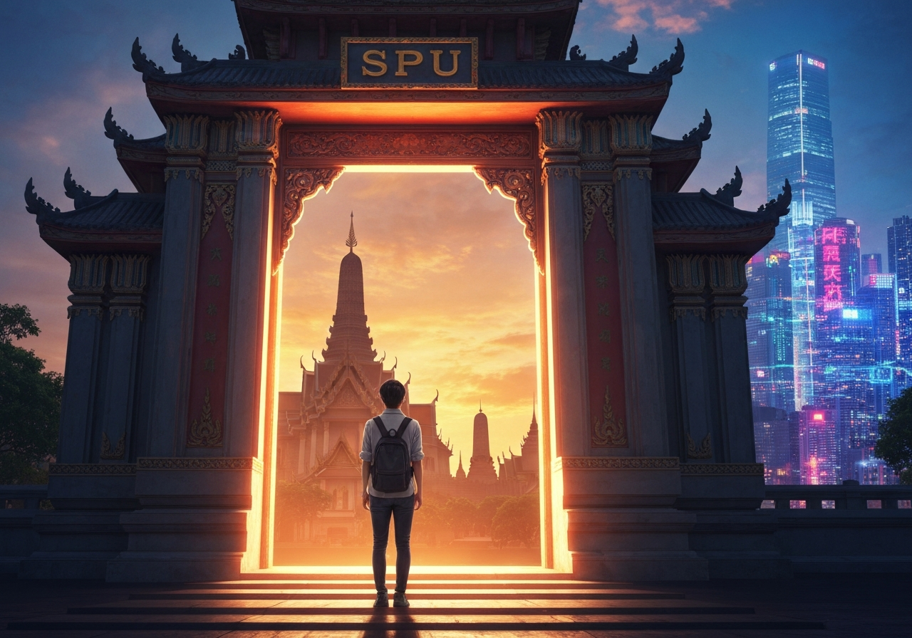 เชื่อมโยงเครือข่ายธุรกิจจีน-ไทยผ่านหลักสูตรศิลปศาสตร์ SPU และทุนการศึกษา CSC