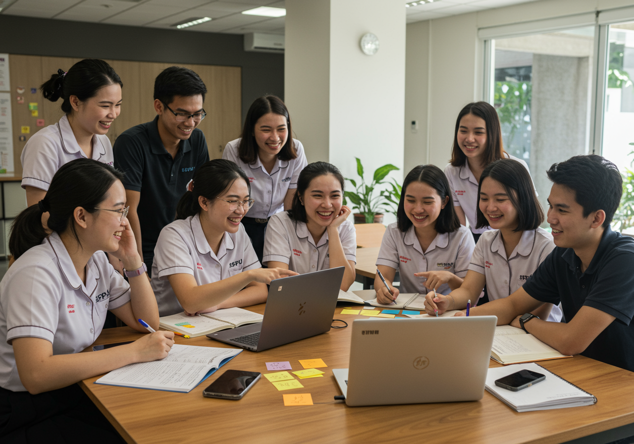 เทคนิคเตรียมสอบ HSK และ HSKK สำหรับนักศึกษาคณะศิลปศาสตร์ มหาวิทยาลัยศรีปทุม (SPU)