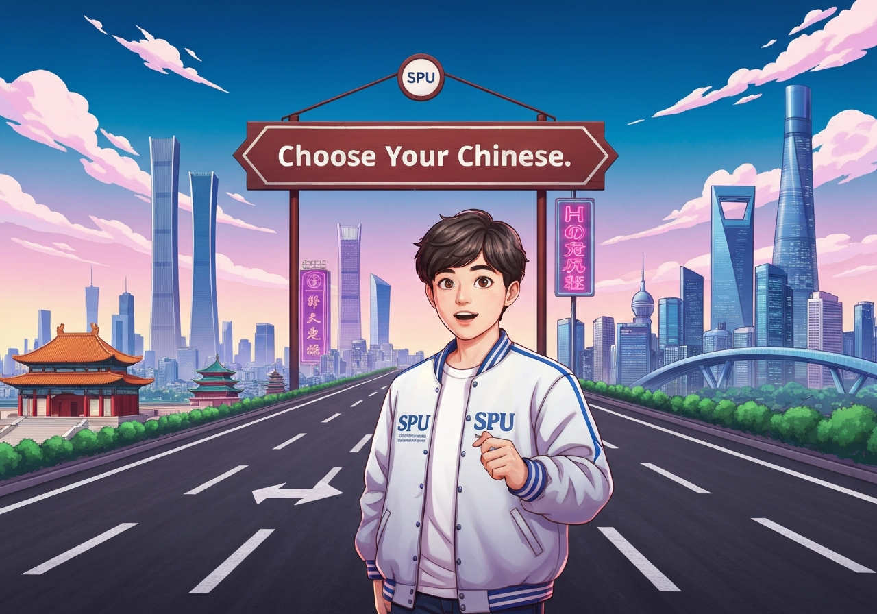 เปรียบเทียบภาษาจีนกลาง กวางตุ้ง และเซี่ยงไฮ้: เรียนรู้อย่างไรให้ตรงสายศิลปศาสตร์ที่ SPU