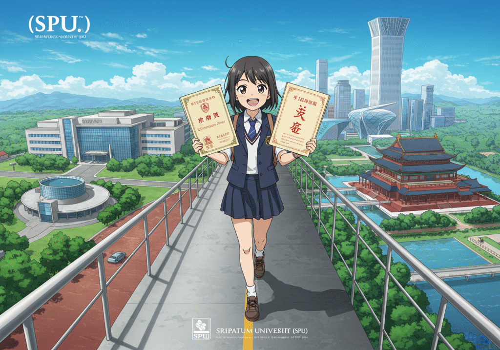 เปิดโลก 2+2: การเรียนจีนธุรกิจแบบอินเตอร์ที่ SPU พร้อมคว้าปริญญาสองใบ