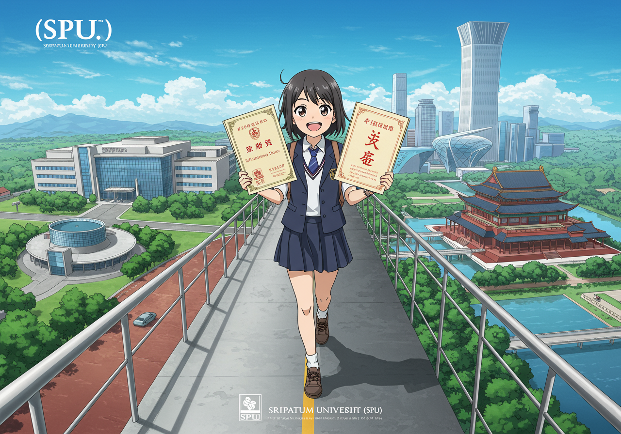 เปิดโลก 2+2: การเรียนจีนธุรกิจแบบอินเตอร์ที่ SPU พร้อมคว้าปริญญาสองใบ