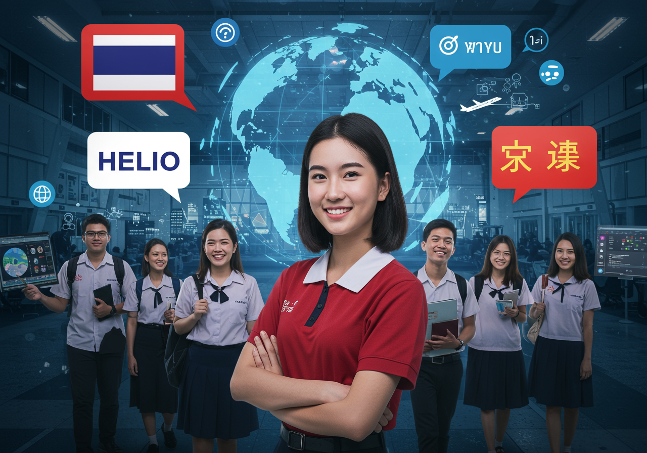 เปิดโลกการสื่อสาร 3 ภาษา: จุดเด่นหลักสูตรคณะศิลปศาสตร์ มหาวิทยาลัยศรีปทุม SPU