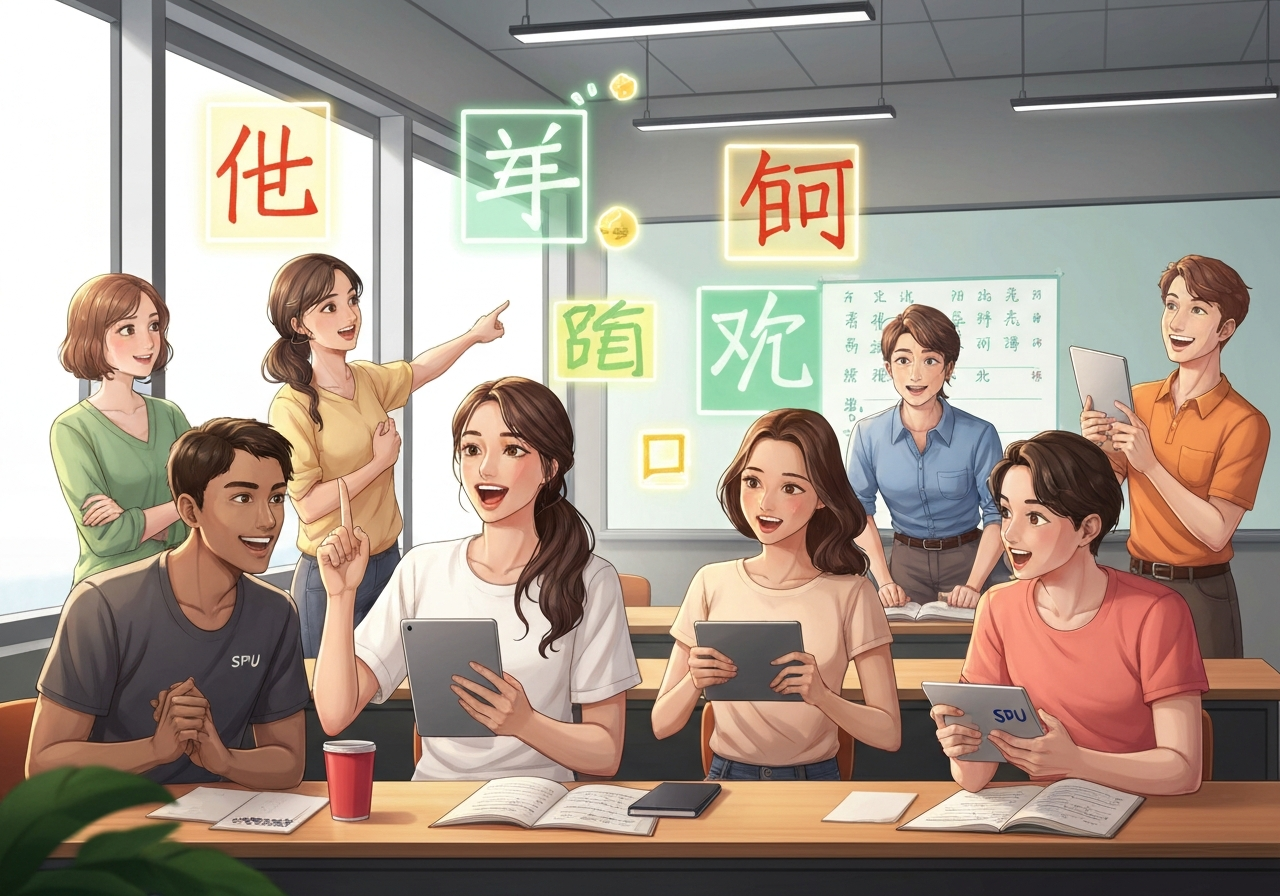 เพิ่มทักษะการจำ Hanzi กว่า 1,000 ตัว เตรียมพร้อมสู่สายอาชีพ กับคณะศิลปศาสตร์ SPU