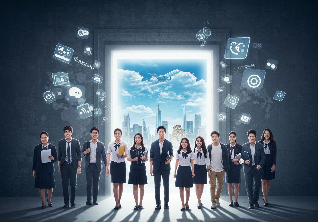 เส้นทางอาชีพสำหรับบัณฑิตศิลปศาสตร์ SPU: ภาษา ธุรกิจ และการบริการ