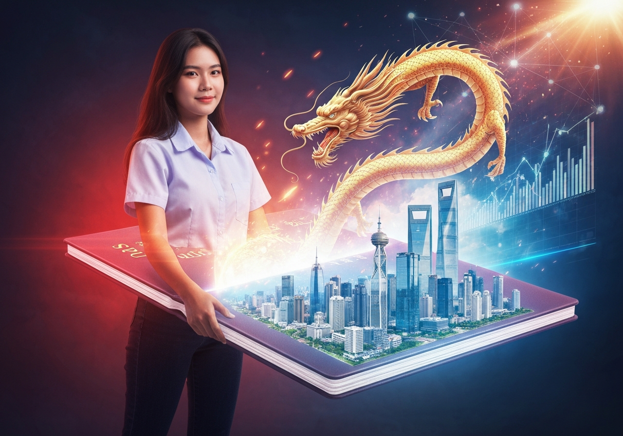 เหตุผลที่ 'ภาษาจีน' คือ Passport สู่ธุรกิจพันล้าน ในยุค AEC กับคณะศิลปศาสตร์ มหาวิทยาลัยศรีปทุม (SPU)