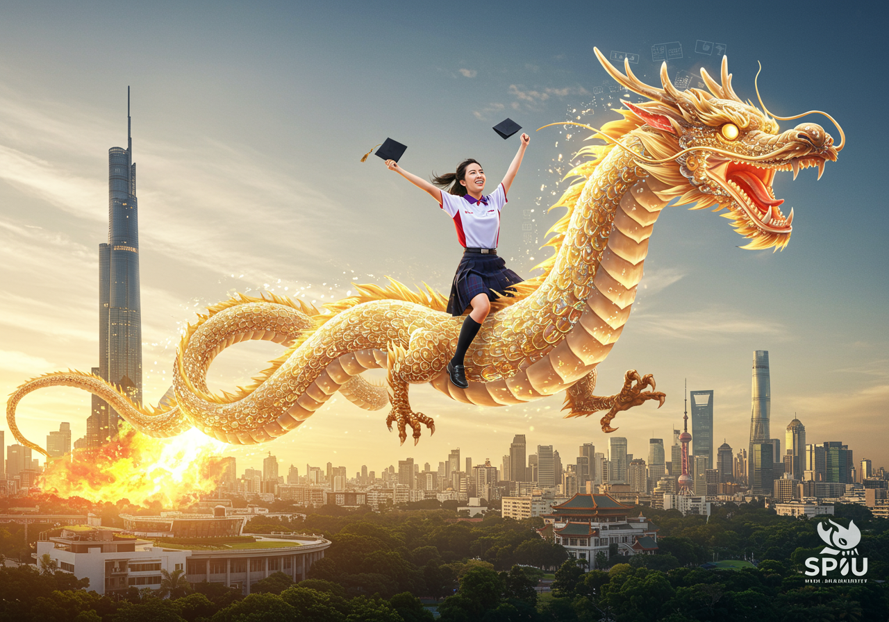 แนวโน้มการเรียนรู้ภาษาจีนในคณะศิลปศาสตร์ SPU เพื่อต่อยอดฝึกงานกับองค์กรจีนชั้นนำ