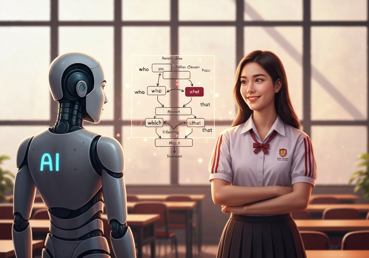ทักษะภาษาที่ AI ก็แทนที่ไม่ได้: ทำไมเด็กศิลปศาสตร์ SPU ต้องแม่น Relative Clauses มากกว่าที่เคย