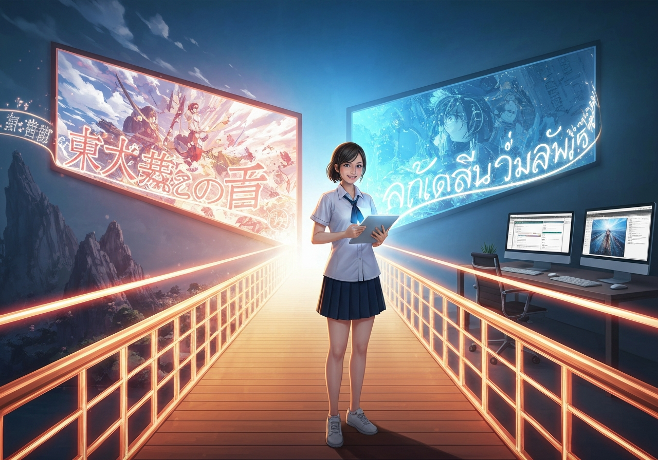 เปลี่ยนความชอบให้เป็นอาชีพ: เส้นทางนักแปลมังงะและอนิเมะกับคณะศิลปศาสตร์ SPU