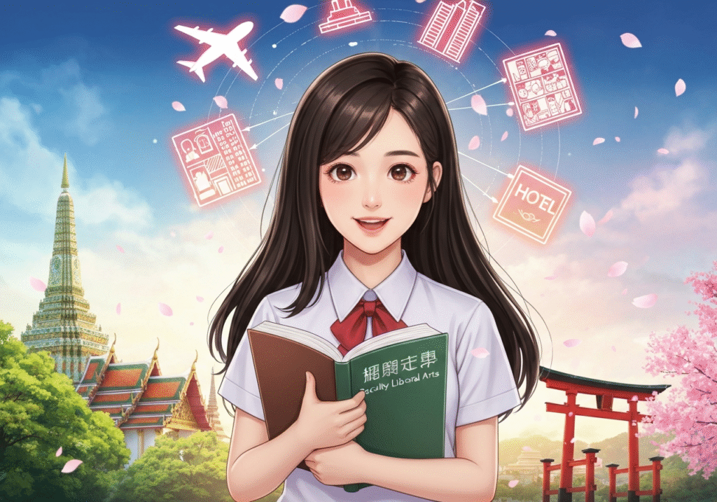 เรียนเอกญี่ปุ่น คณะศิลปศาสตร์ SPU จบไปทำอะไร? เปิดเส้นทางอาชีพสุดปังหลังสอบผ่าน JLPT