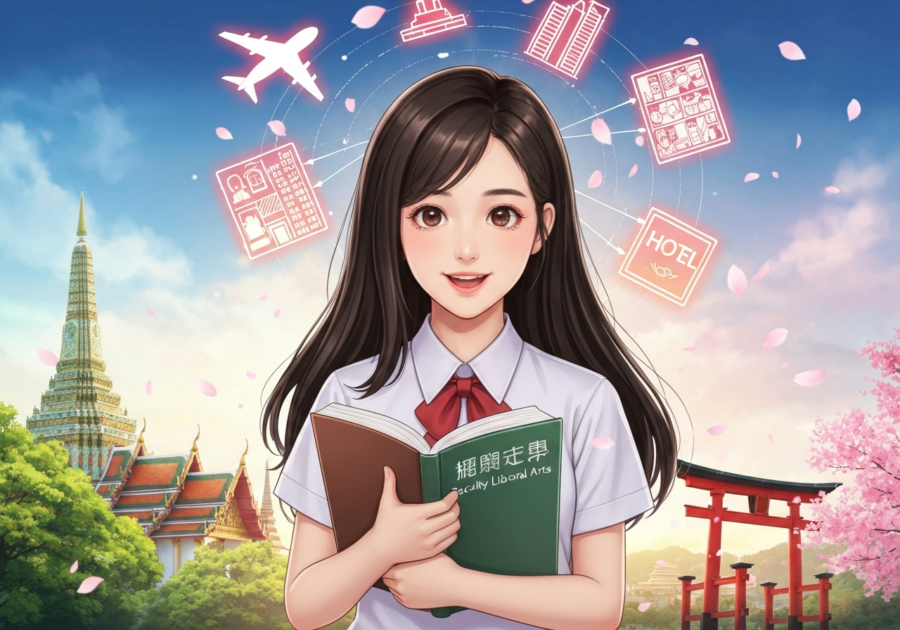 เรียนเอกญี่ปุ่น คณะศิลปศาสตร์ SPU จบไปทำอะไร? เปิดเส้นทางอาชีพสุดปังหลังสอบผ่าน JLPT