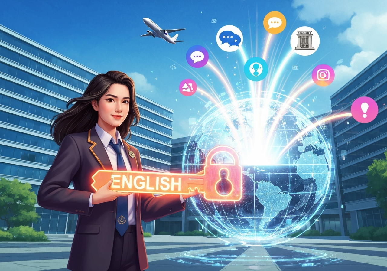 Future-Proof Your Career: ทักษะภาษาอังกฤษของเด็กศิลปศาสตร์ SPU สำคัญอย่างไรในยุคดิจิทัล