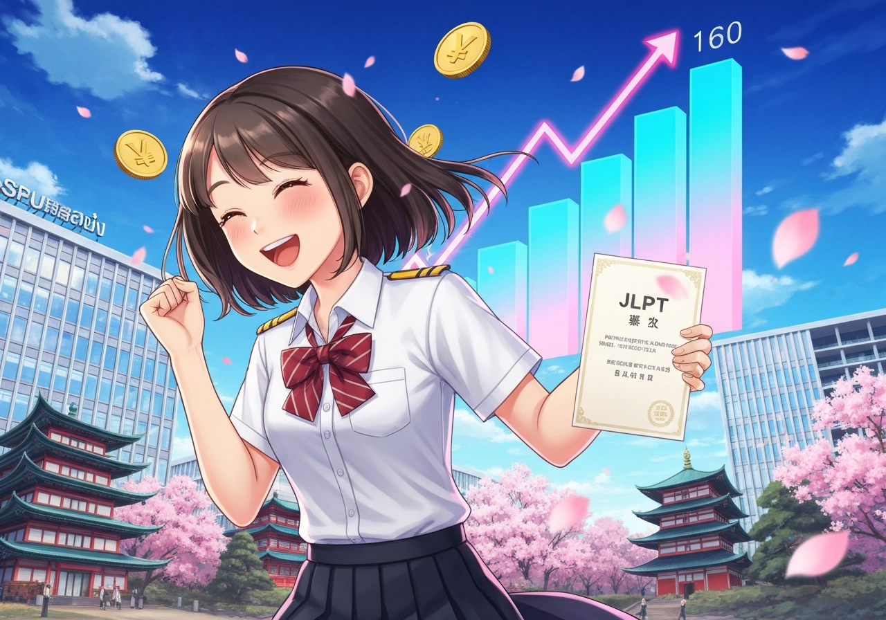 จบแล้วรวยเลย! แค่มี JLPT ติดตัว บัณฑิตคณะศิลปศาสตร์ SPU ก็อัปเงินเดือนบวกค่าภาษาได้ทันที