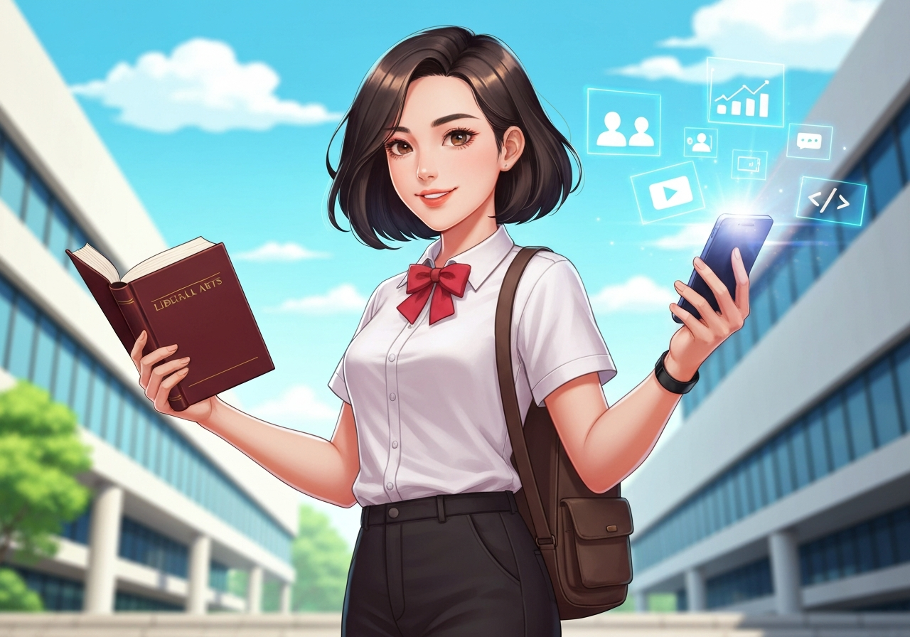 ส่องหลักสูตรอินเทรนด์ คณะศิลปศาสตร์ SPU เรียนภาษาอย่างเดียวไม่พอ ต้องต่อยอดสกิลดิจิทัล