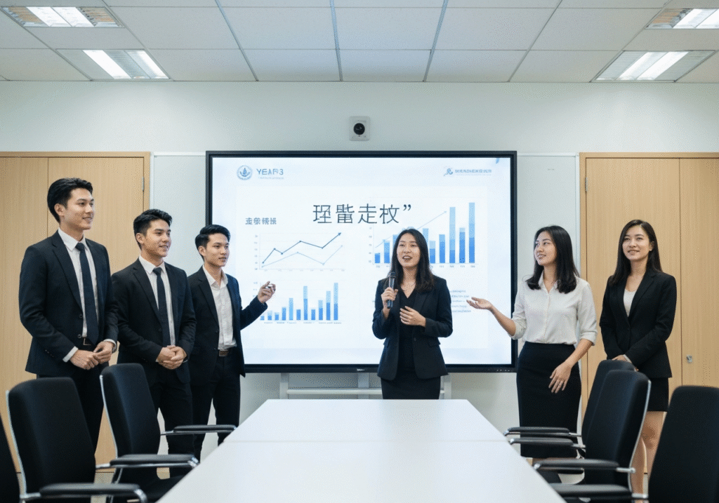 อยากเก่งจีน? ส่อง Roadmap การเรียน 4 ปี เอกภาษาจีนสื่อสารธุรกิจ คณะศิลปศาสตร์ ม.ศรีปทุม (SPU)