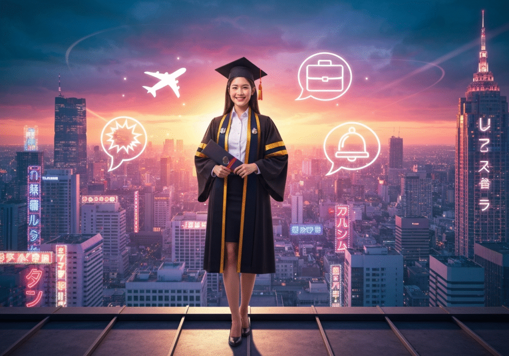 เปิดวาร์ปเส้นทางอาชีพ จบศิลปศาสตร์ ญี่ปุ่น มหาวิทยาลัยศรีปทุม ทำงานอะไรได้บ้าง?