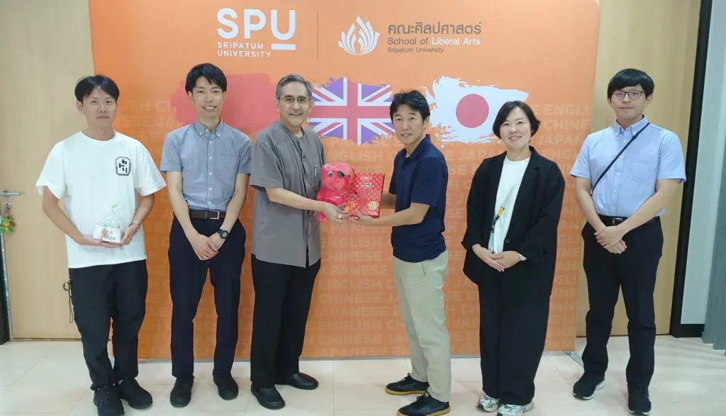 คณะศิลปศาสตร์ SPU ให้การต้อนรับคณะผู้บริหารสมาคมการท่องเที่ยวและผลิตภัณฑ์ชุมชนจังหวัดชิบะ ประเทศญี่ปุ่น 21 1