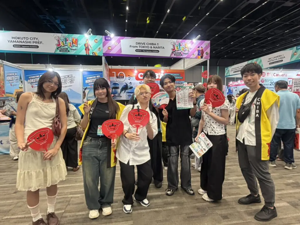นักศึกษา JBC ร่วมปฏิบัติหน้าที่เจ้าหน้าที่ประจำบูธจังหวัดชิบะ ในงาน Visit Japan FIT Fair ครั้งที่ 18 29 1