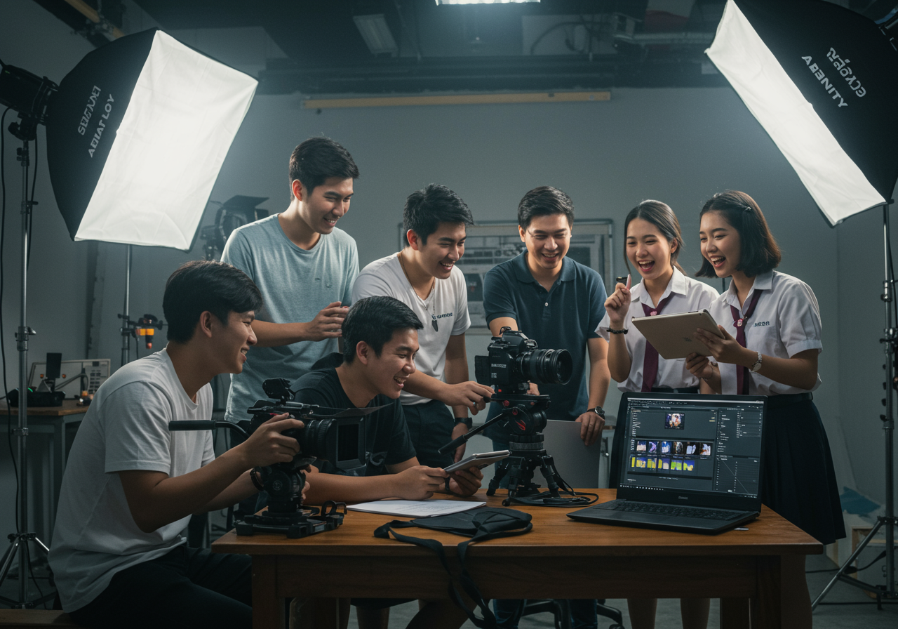 การเรียนกับตัวจริง ประสบการณ์จริง: สูตรลับปั้นทักษะสื่อสารยุคดิจิทัลที่คณะศิลปศาสตร์ SPU