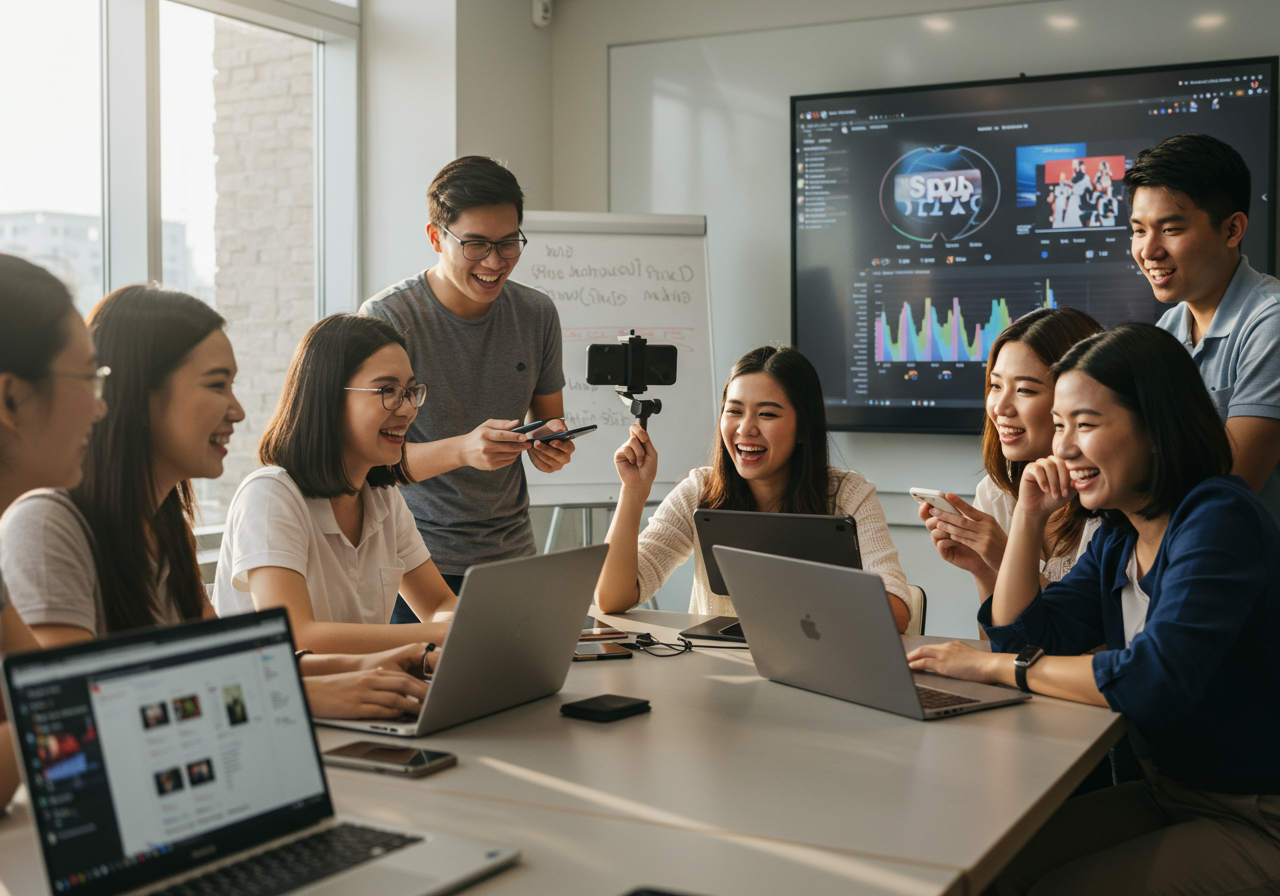 เรียนรู้การสร้างคอนเทนต์ดิจิทัลในคณะศิลปศาสตร์ SPU: เส้นทางสู่สายงาน Digital Marketing และครีเอเตอร์