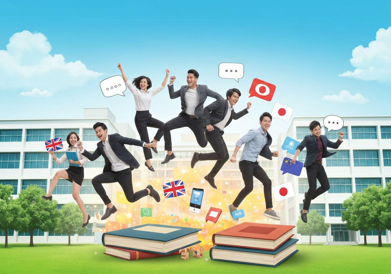 How to เก่งภาษาแบบก้าวกระโดด! รุ่นพี่คณะศิลปศาสตร์ มหาวิทยาลัยศรีปทุม แชร์ทริคลับฉบับเด็ก SPU