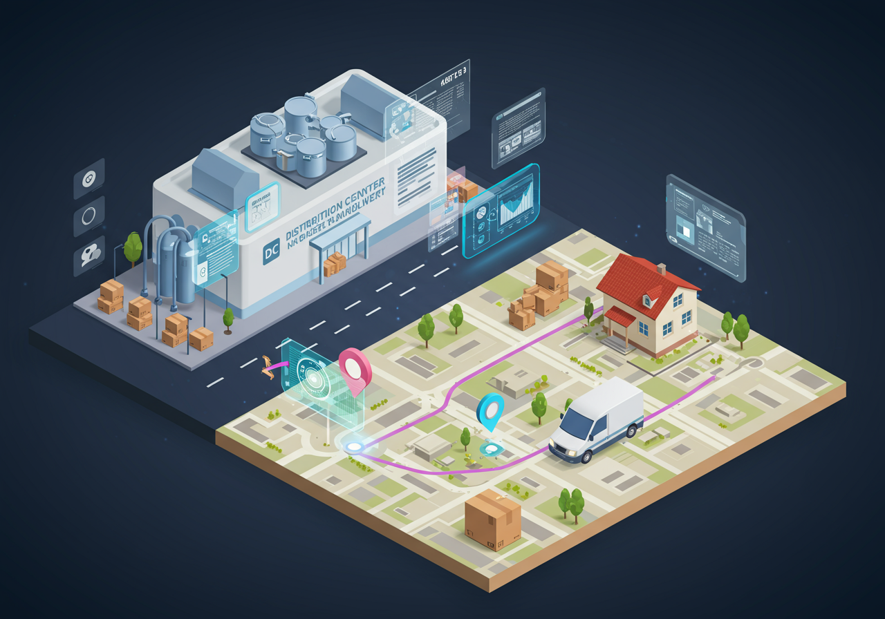 เทคโนโลยีช่วยเพิ่มประสิทธิภาพในการจัดการขนส่งและ Route Optimization