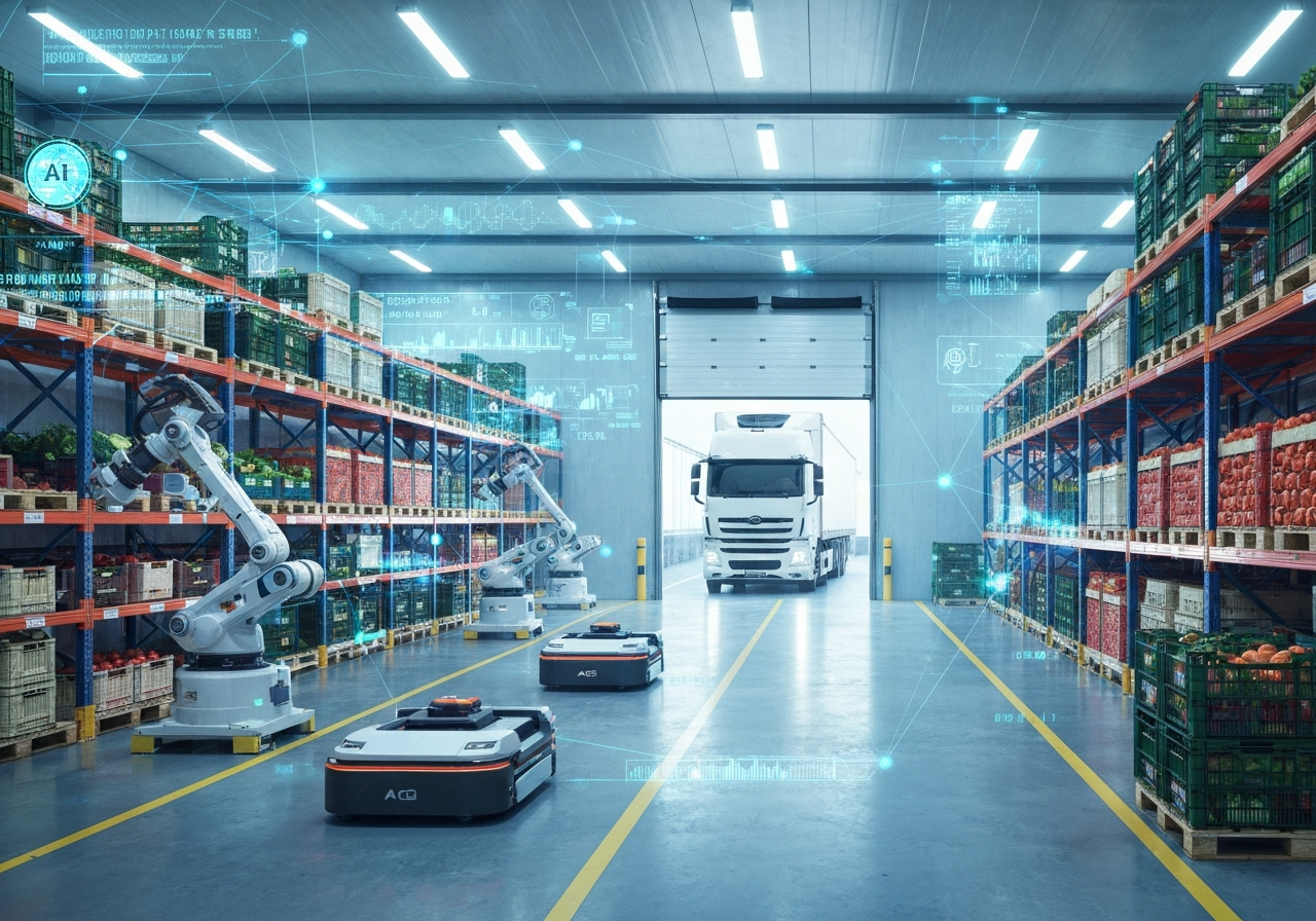 ออกแบบ Cold Storage และรถห้องเย็นยุคใหม่: Automation + AI Logistics เพื่อโลจิสติกส์ควบคุมอุณหภูมิอย่างแม่นยำ