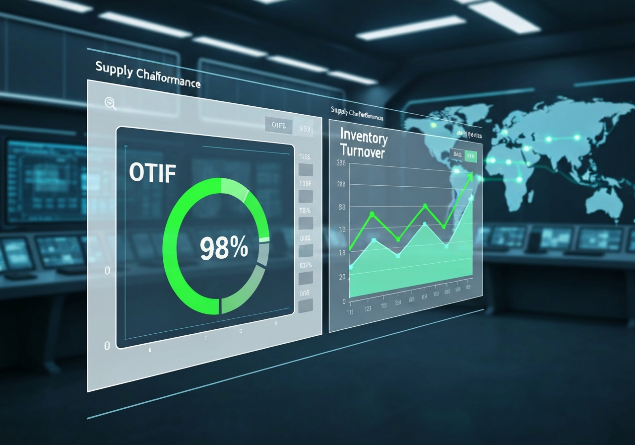 ออกแบบ Logistics Dashboard ให้ตอบโจทย์ OTIF และ Inventory Turnover: เครื่องมือสำคัญในการวัด Performance Measurement