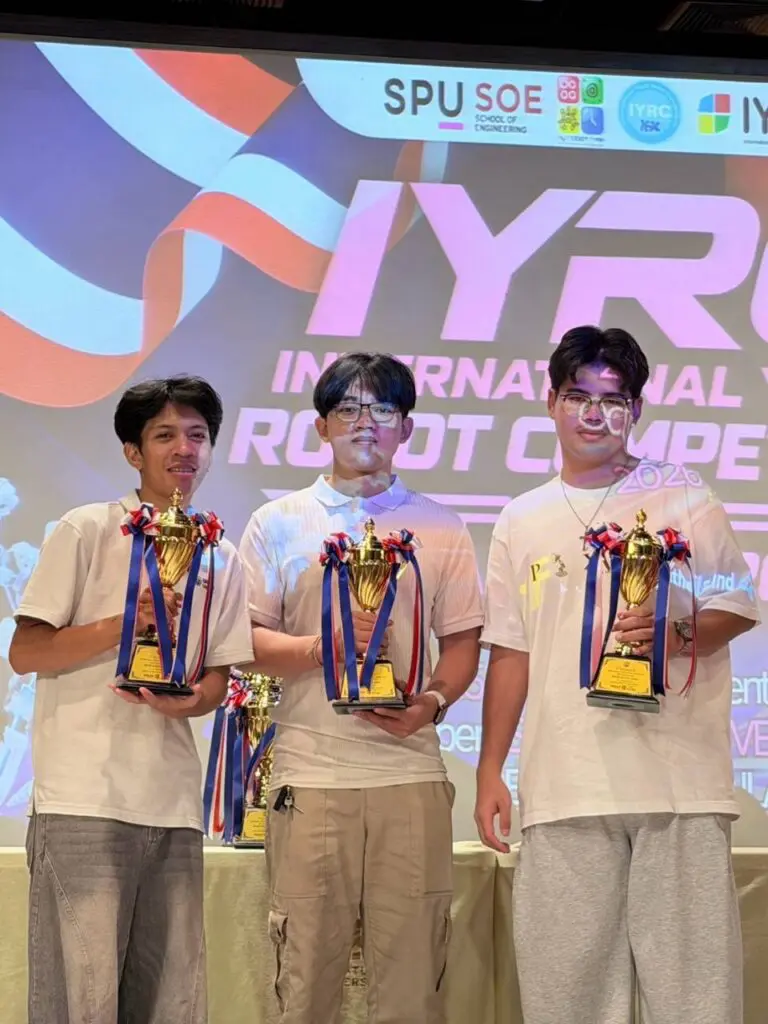อีกหนึ่งความภูมิใจ Dek SPU! ทีม Noplan คว้ารองชนะเลิศอันดับ 2 เวที IYRC THAILAND 2026 2