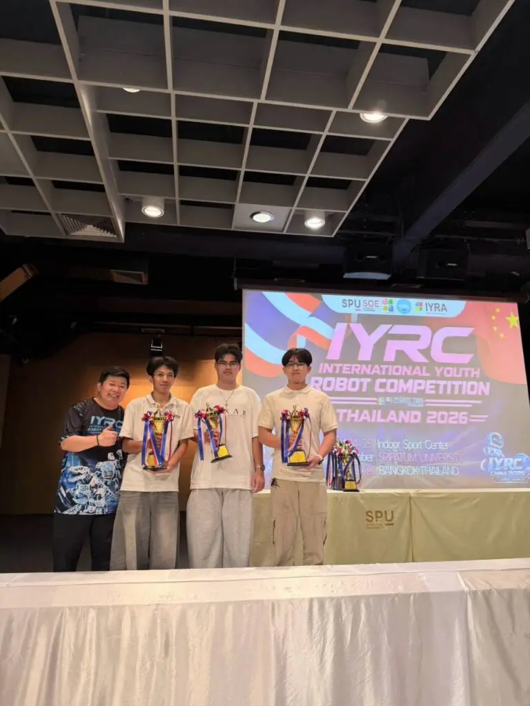 อีกหนึ่งความภูมิใจ Dek SPU! ทีม Noplan คว้ารองชนะเลิศอันดับ 2 เวที IYRC THAILAND 2026 4