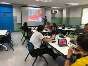 Learning with iPad 8