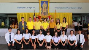 LSC SPU ร่วมพิธีถวายพระพรชัยมงคล 9