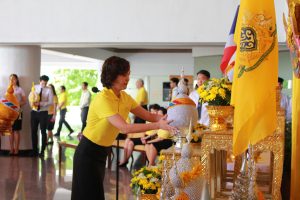 LSC SPU ร่วมพิธีถวายพระพรชัยมงคล 1