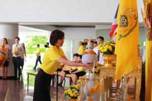 LSC SPU ร่วมพิธีถวายพระพรชัยมงคล 2