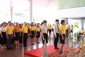 LSC SPU ร่วมพิธีถวายพระพรชัยมงคล 3