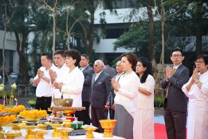 พิธีทิศาบูชาเทพเทวามหาวิทยาลัยศรีปทุม 14