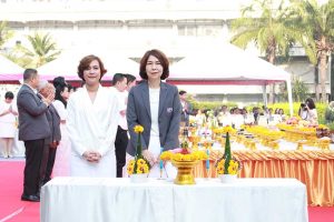 พิธีทิศาบูชาเทพเทวามหาวิทยาลัยศรีปทุม 2