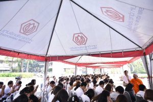 พิธีทิศาบูชาเทพเทวามหาวิทยาลัยศรีปทุม 8