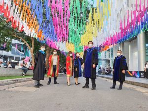 พิธีประสาทปริญญาบัตร ระดับบัณฑิตศีกษา 2