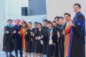พิธีประสาทปริญญาบัตร ระดับบัณฑิตศีกษา 3