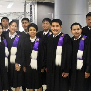พิธีประทานปริญญาบัตรระดับปริญญาโท-เอก 4