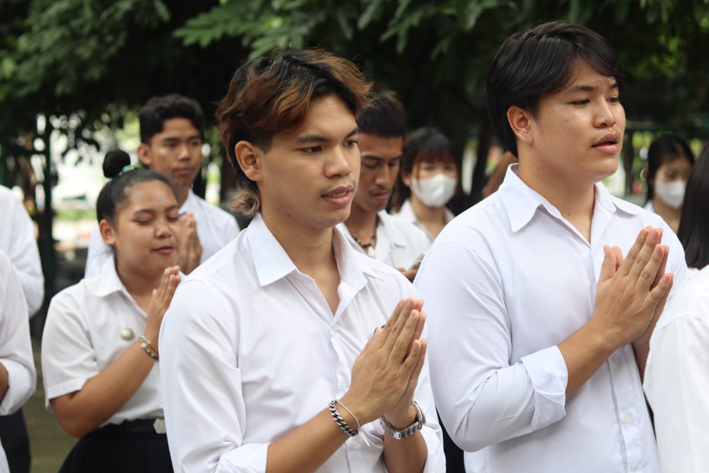 พิธีบวงสรวงศาลพระภูมิเจ้าที่ และศาลตา-ยาย ประจำมหาวิทยาลัย 16