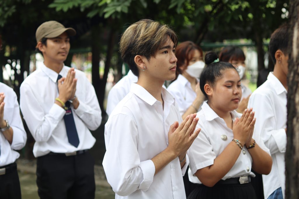 พิธีบวงสรวงศาลพระภูมิเจ้าที่ และศาลตา-ยาย ประจำมหาวิทยาลัย 17