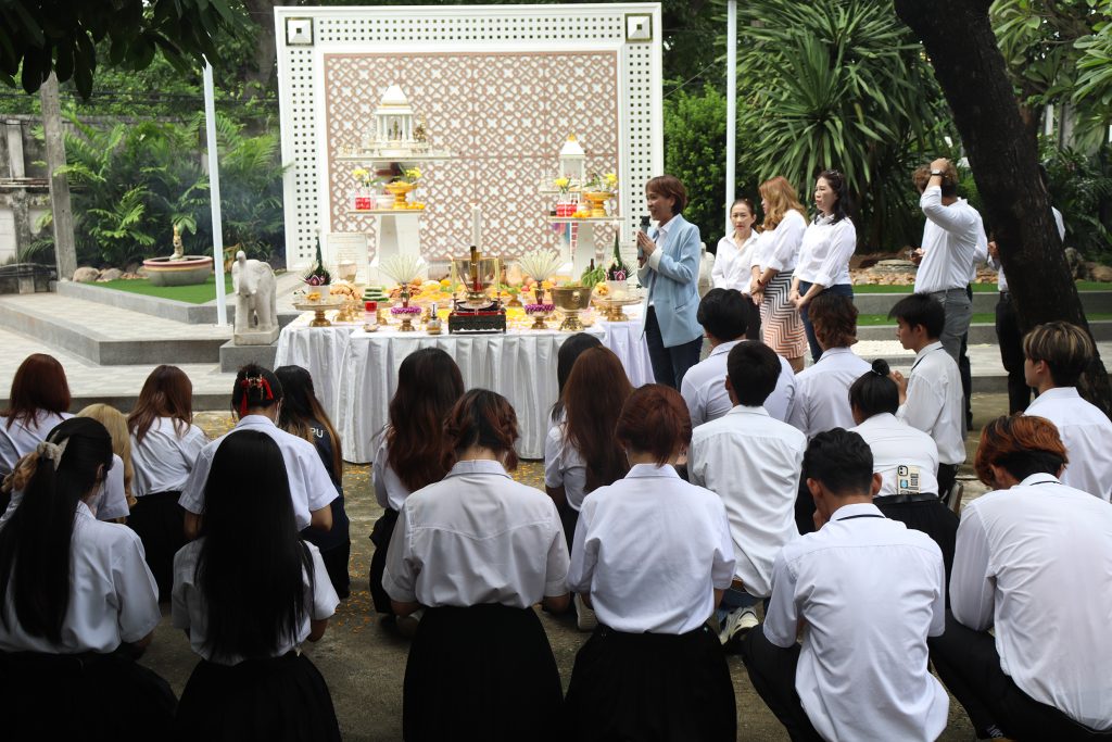 พิธีบวงสรวงศาลพระภูมิเจ้าที่ และศาลตา-ยาย ประจำมหาวิทยาลัย 31