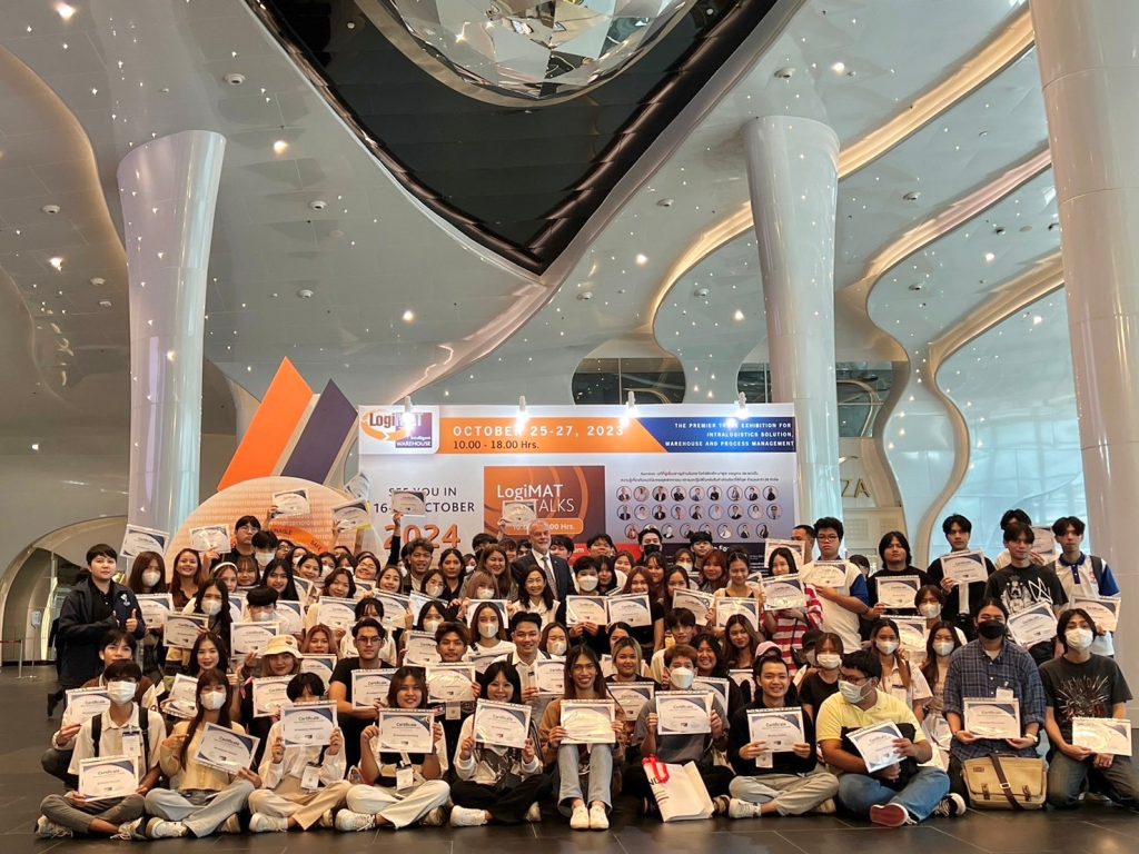 DekLogistics SPU พาอัพเดทเทคโนโลยีคลังสินค้าสุดล้ำล่าสุด ในงาน LogiMAT intelligent Warehouse 2023 24
