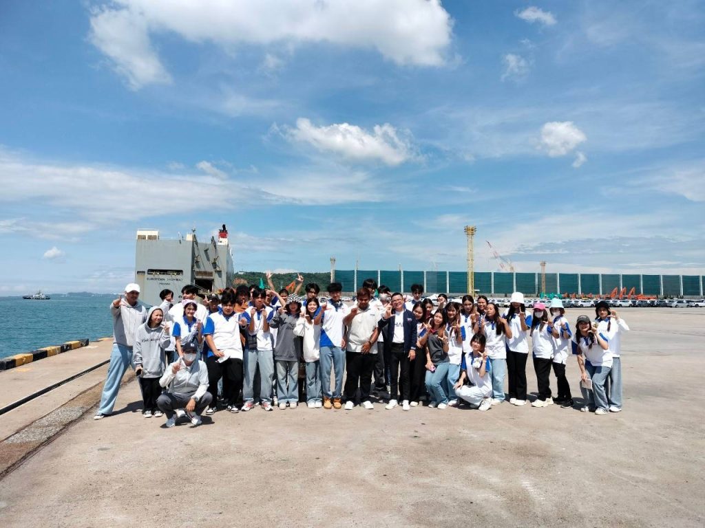 Dek Logistics เปิดประสบการณ์เรียนรู้นอกห้องเรียน @Chonburi 2