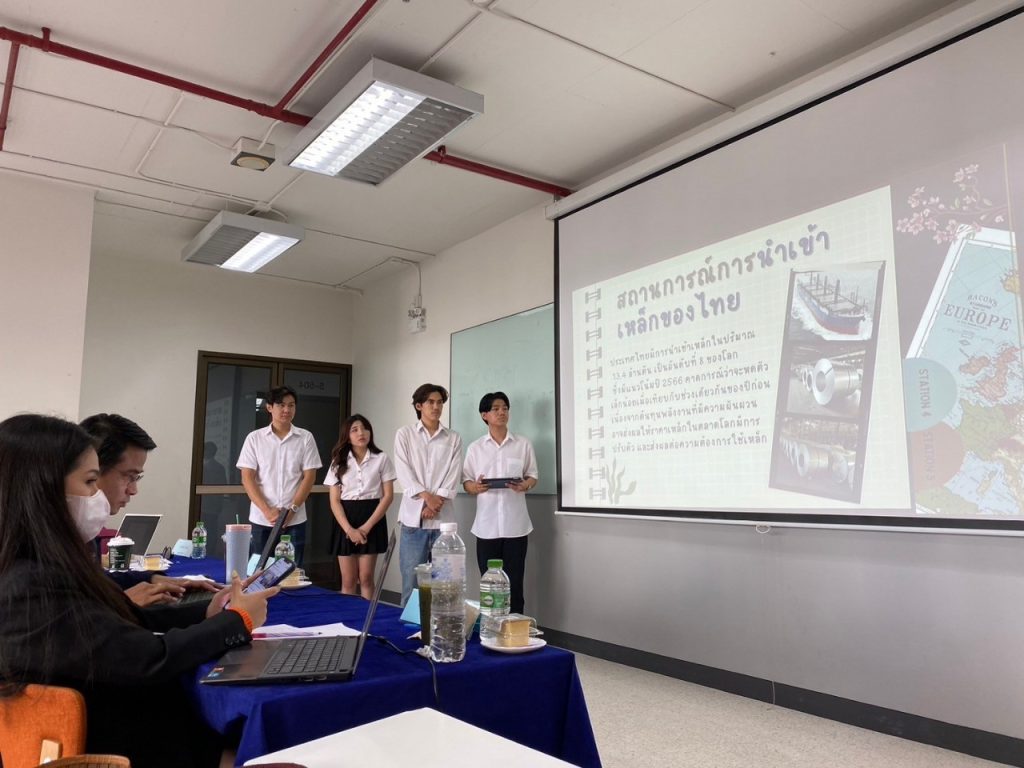 Dekโลจิสติกส์ นำเสนอ Project กลุ่มวิชาโลจิสติกส์เพื่อการนำเข้าและส่งออก 33