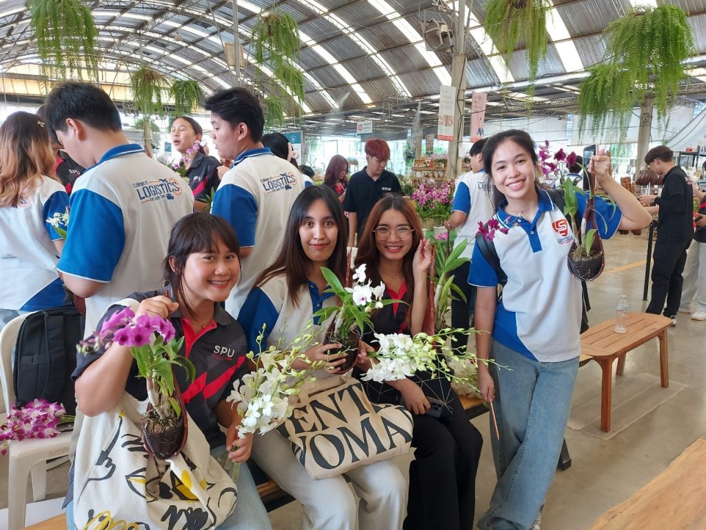 Dek Logistics ศึกษาดูงาน ณ สวนกล้วยไม้ แอร์ออร์คิดส์ 58
