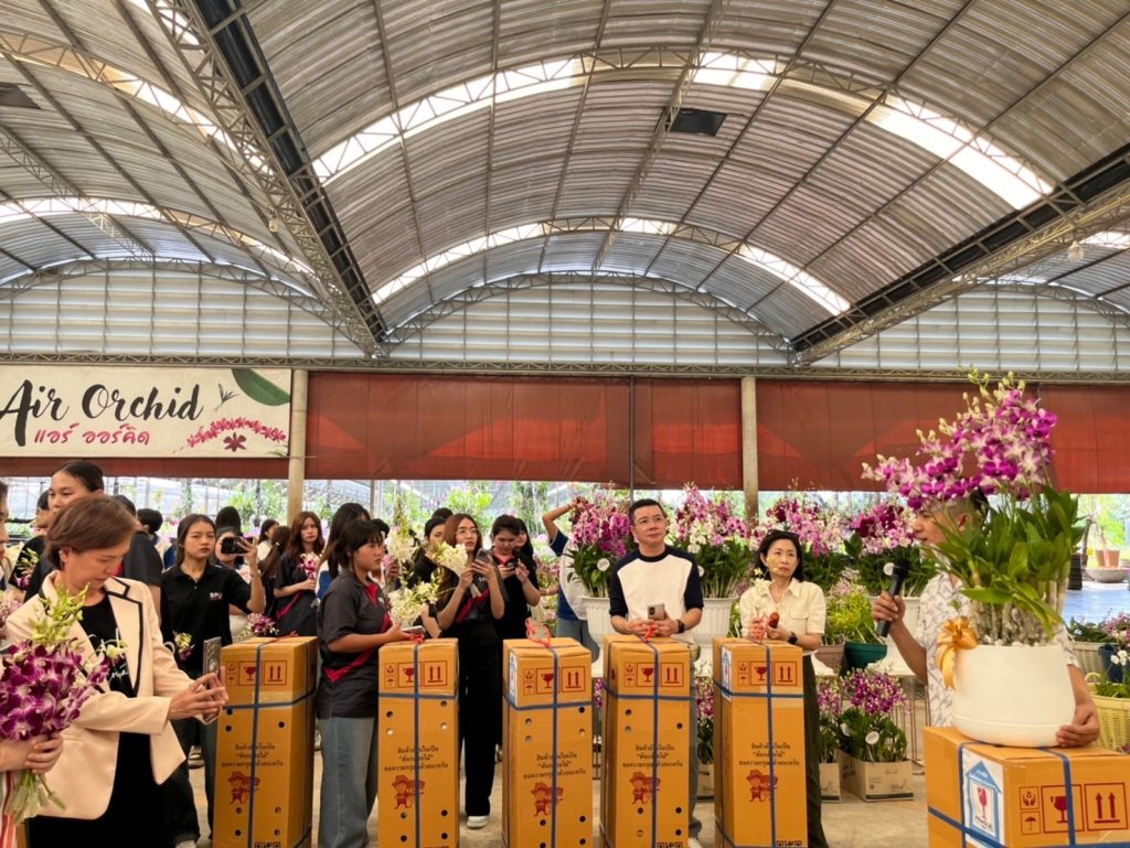 Dek Logistics ศึกษาดูงาน ณ สวนกล้วยไม้ แอร์ออร์คิดส์ 3