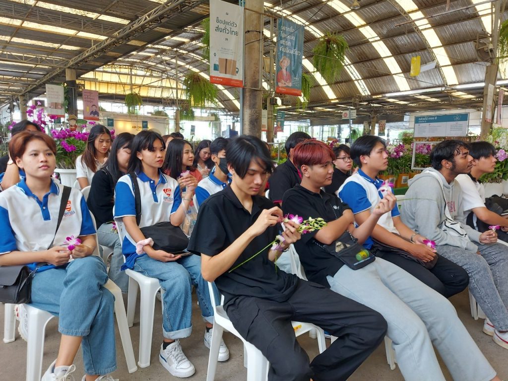 Dek Logistics ศึกษาดูงาน ณ สวนกล้วยไม้ แอร์ออร์คิดส์ 21