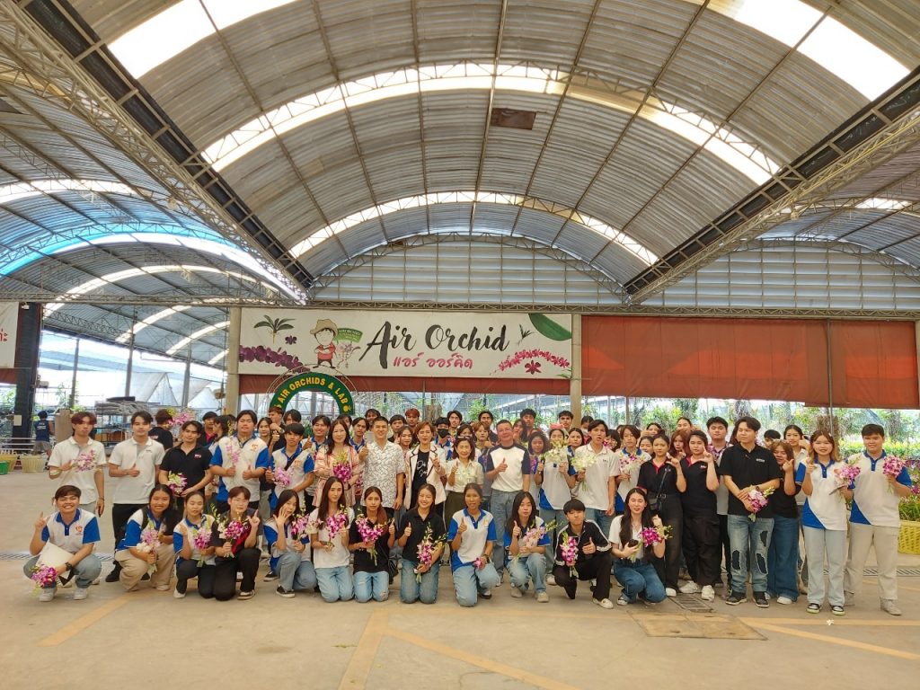 Dek Logistics ศึกษาดูงาน ณ สวนกล้วยไม้ แอร์ออร์คิดส์ 47